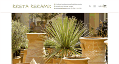 Desktop Screenshot of kreta-keramik.com